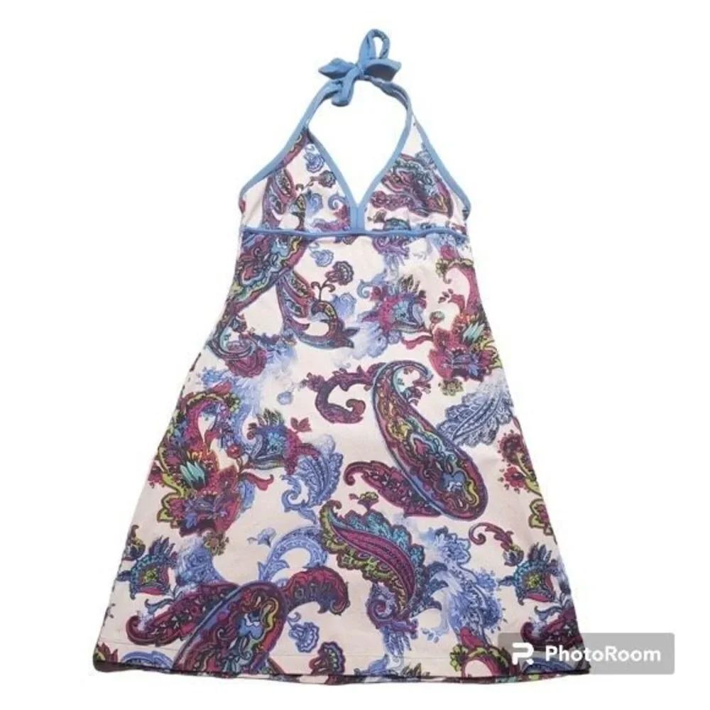 ✨tommy bahama halter paisley mini dress✨